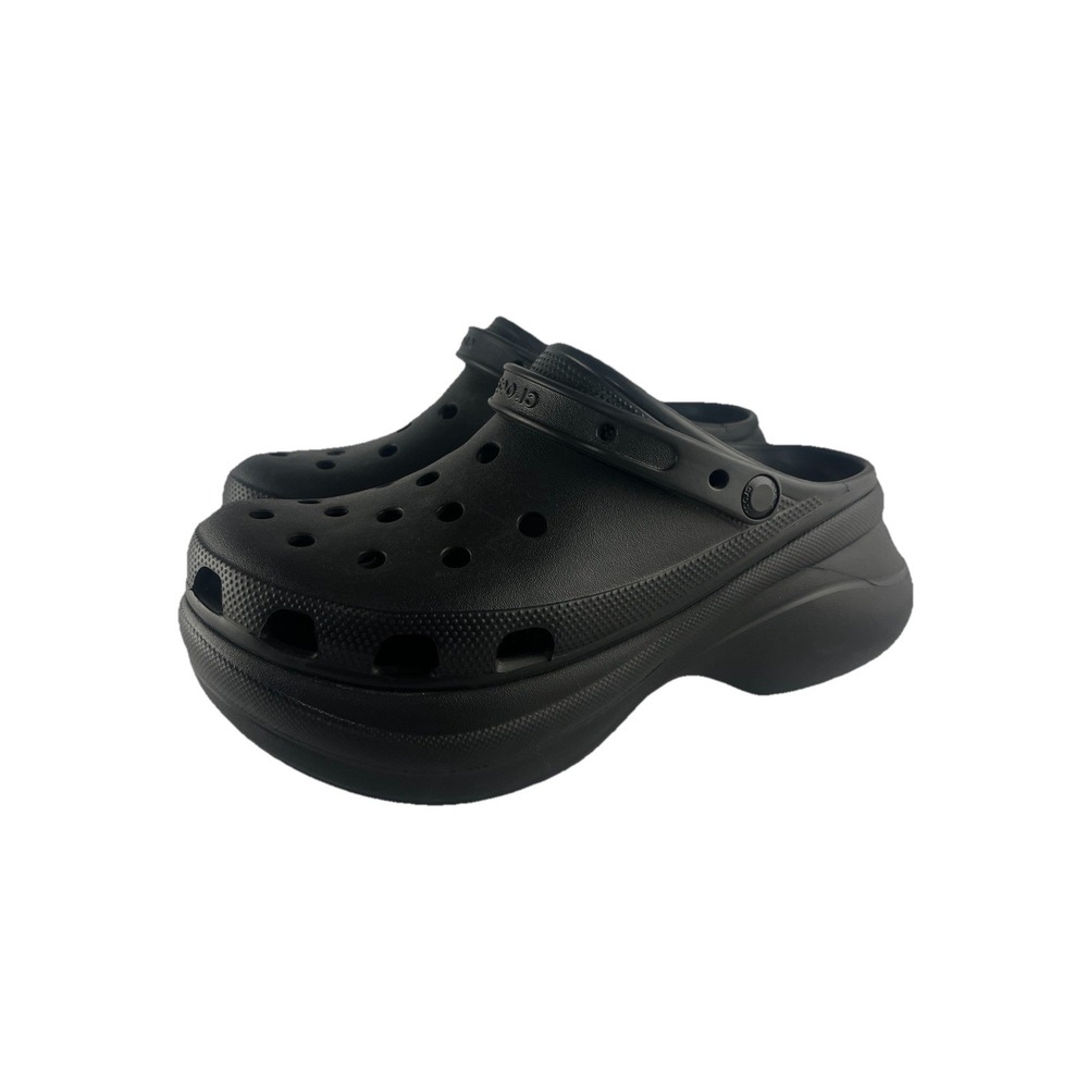 Crocs Classic Bae Clog Platform Shoe Black-Women's Size 11 | 206302-6X0 |